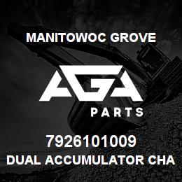 7926101009 Manitowoc Grove DUAL ACCUMULATOR CHARGE VALVE | AGA Parts