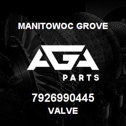 7926990445 Manitowoc Grove VALVE | AGA Parts