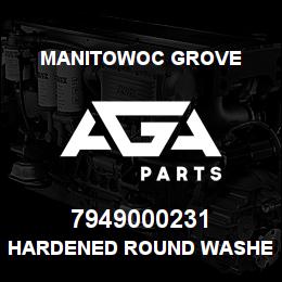 7949000231 Manitowoc Grove HARDENED ROUND WASHER - | AGA Parts
