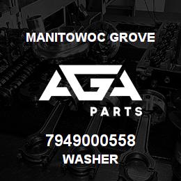 7949000558 Manitowoc Grove WASHER | AGA Parts