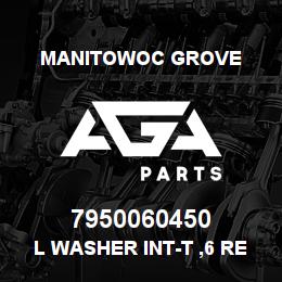 7950060450 Manitowoc Grove L Washer Int-T ,6 Reg HRC44-51 | AGA Parts