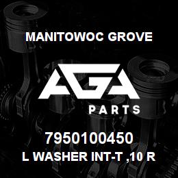 7950100450 Manitowoc Grove L Washer Int-T ,10 Reg HRC44-5 | AGA Parts