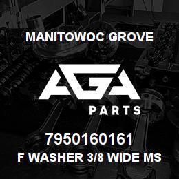7950160161 Manitowoc Grove F Washer 3/8 Wide MS | AGA Parts