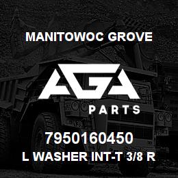 7950160450 Manitowoc Grove L Washer Int-T 3/8 Reg HRC44- | AGA Parts