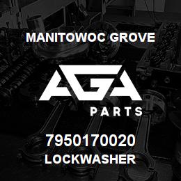 7950170020 Manitowoc Grove LOCKWASHER | AGA Parts