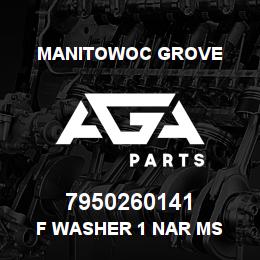 7950260141 Manitowoc Grove F Washer 1 Nar MS | AGA Parts
