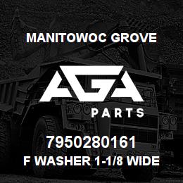 7950280161 Manitowoc Grove F Washer 1-1/8 Wide MS | AGA Parts