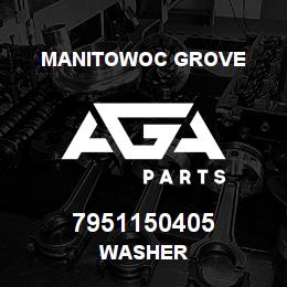 7951150405 Manitowoc Grove WASHER | AGA Parts