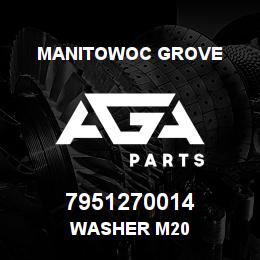 7951270014 Manitowoc Grove WASHER M20 | AGA Parts