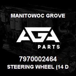 7970002464 Manitowoc Grove STEERING WHEEL (14 DIA) | AGA Parts
