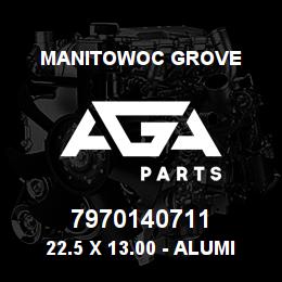 7970140711 Manitowoc Grove 22.5 X 13.00 - ALUMINUM DISC W | AGA Parts