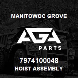 7974100048 Manitowoc Grove HOIST ASSEMBLY | AGA Parts
