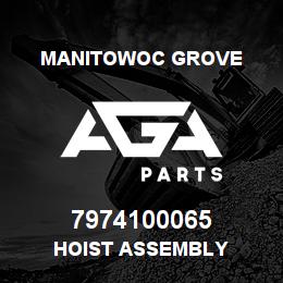 7974100065 Manitowoc Grove HOIST ASSEMBLY | AGA Parts