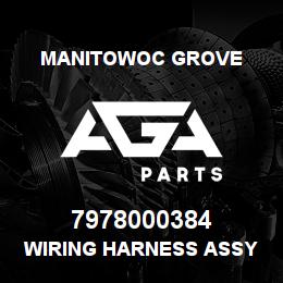 7978000384 Manitowoc Grove WIRING HARNESS ASSY O/R CONT V | AGA Parts