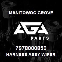 7978000850 Manitowoc Grove HARNESS ASSY WIPER | AGA Parts