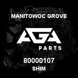 80000107 Manitowoc Grove SHIM | AGA Parts