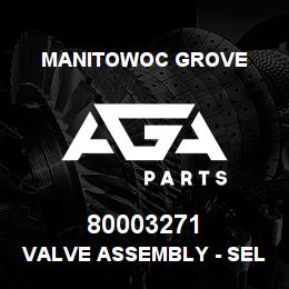 80003271 Manitowoc Grove VALVE ASSEMBLY - SELECTABLE PS | AGA Parts