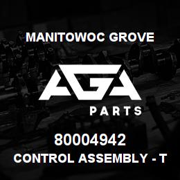 80004942 Manitowoc Grove CONTROL ASSEMBLY - THROTTLE | AGA Parts