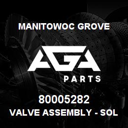 80005282 Manitowoc Grove VALVE ASSEMBLY - SOLENOID | AGA Parts