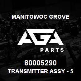 80005290 Manitowoc Grove TRANSMITTER ASSY - 5 FUNCTION | AGA Parts