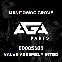 80005383 Manitowoc Grove VALVE ASSEMBLY-INTEGR O/R STEE | AGA Parts
