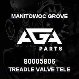 80005806 Manitowoc Grove TREADLE VALVE TELE | AGA Parts