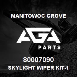 80007090 Manitowoc Grove SKYLIGHT WIPER KIT-12V | AGA Parts