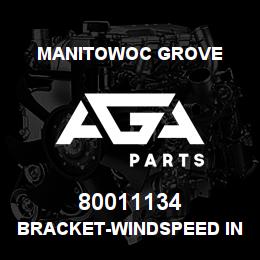 80011134 Manitowoc Grove BRACKET-WINDSPEED INDICATOR | AGA Parts