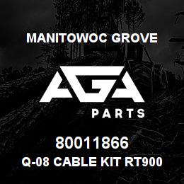 80011866 Manitowoc Grove Q-08 CABLE KIT RT9000 RETARDER | AGA Parts