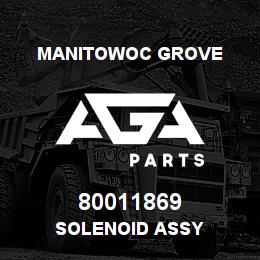 80011869 Manitowoc Grove SOLENOID ASSY | AGA Parts