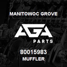 80015983 Manitowoc Grove MUFFLER | AGA Parts