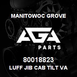80018823 Manitowoc Grove LUFF JIB CAB TILT VALVE | AGA Parts