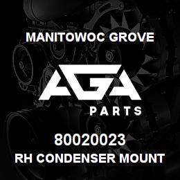 80020023 Manitowoc Grove RH CONDENSER MOUNT | AGA Parts