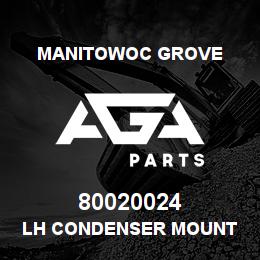 80020024 Manitowoc Grove LH CONDENSER MOUNT | AGA Parts