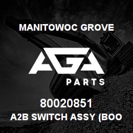 80020851 Manitowoc Grove A2B SWITCH ASSY (BOOM)(N.C.) | AGA Parts