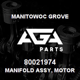 80021974 Manitowoc Grove MANIFOLD ASSY, MOTOR CONTROL | AGA Parts