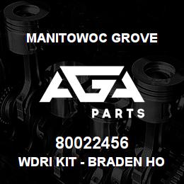 80022456 Manitowoc Grove WDRI KIT - BRADEN HOIST | AGA Parts