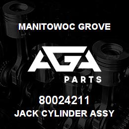 80024211 Manitowoc Grove JACK CYLINDER ASSY | AGA Parts