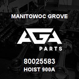 80025583 Manitowoc Grove Hoist 900A | AGA Parts