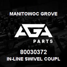 80030372 Manitowoc Grove IN-LINE SWIVEL COUPLING | AGA Parts
