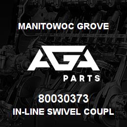 80030373 Manitowoc Grove IN-LINE SWIVEL COUPLING | AGA Parts