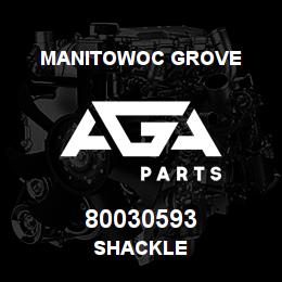 80030593 Manitowoc Grove SHACKLE | AGA Parts