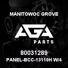 80031289 Manitowoc Grove PANEL-BCC-13110H W/44' JIB | AGA Parts