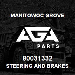 80031332 Manitowoc Grove STEERING AND BRAKES MANIFOLD | AGA Parts