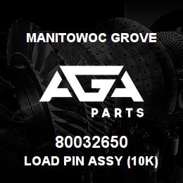 80032650 Manitowoc Grove LOAD PIN ASSY (10K) | AGA Parts