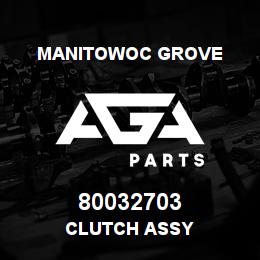 80032703 Manitowoc Grove CLUTCH ASSY | AGA Parts