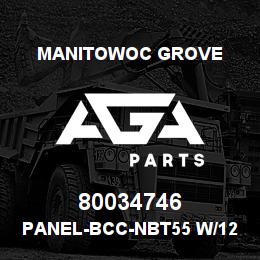 80034746 Manitowoc Grove PANEL-BCC-NBT55 W/128'BM | AGA Parts