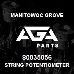 80035056 Manitowoc Grove STRING POTENTIOMETER MOUNT | AGA Parts