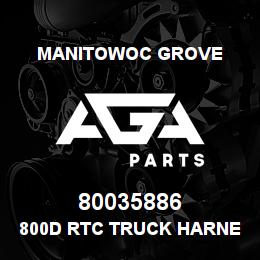 80035886 Manitowoc Grove 800D RTC TRUCK HARNESS 40' | AGA Parts