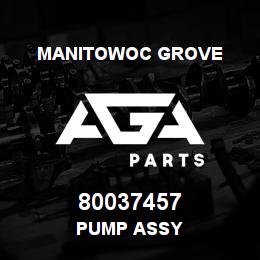 80037457 Manitowoc Grove PUMP ASSY | AGA Parts